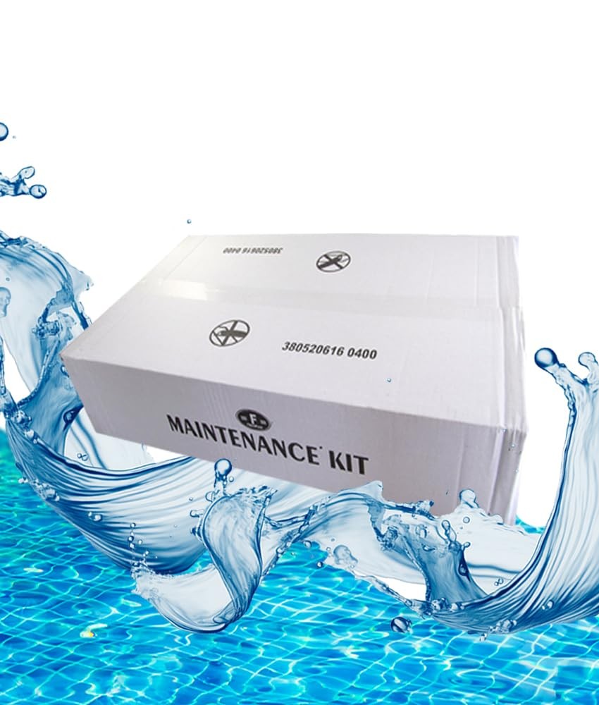 FibroPool Above Ground Swimming Pool Maintenance Kit - Telescoping Pole, Leaf...