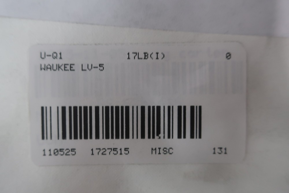Waukee LV-5 Flow Meter