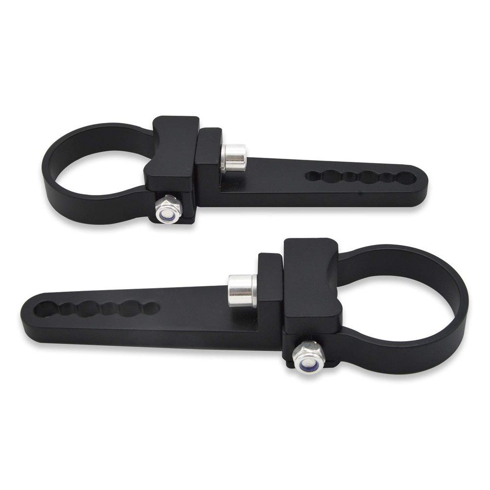 DaSen Adjustable 2" LED Light Roll Bar Tube Clamp Mount Brackets Compatible...