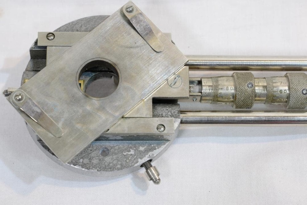 Leitz Rotating Mica Compensator for Polarizing Microscope 1950s Optics Antique J