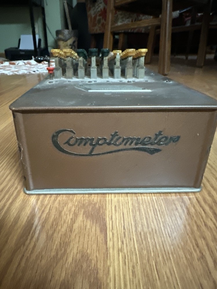 Comptometer Model A (EXTREMELY RARE) Adding Calculator Machine Felt & Tarrant Mf