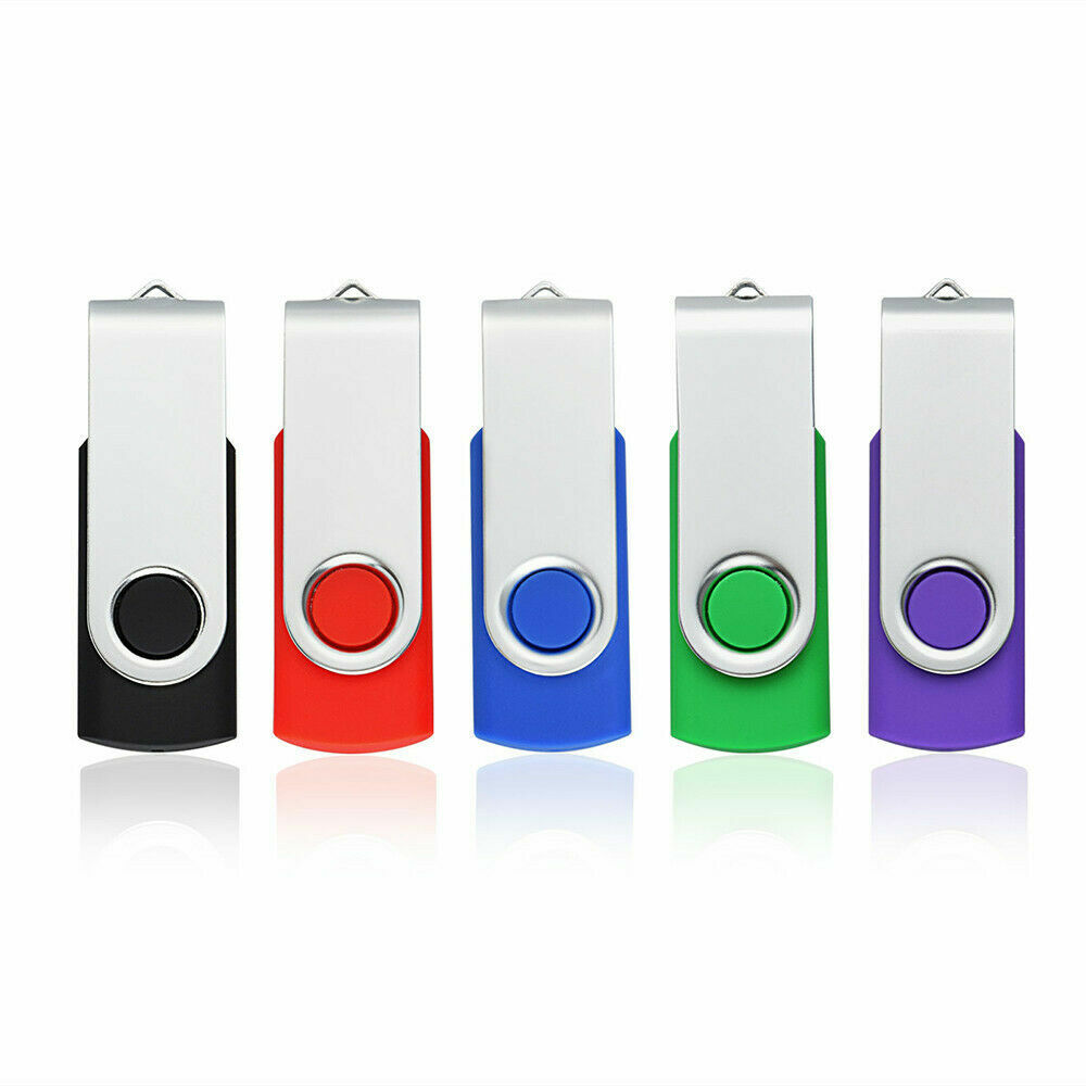 5 Pack USB Flash Drive USB 2.0 Memory Sticks Pendrive Thumb Drive USB Drive LOT