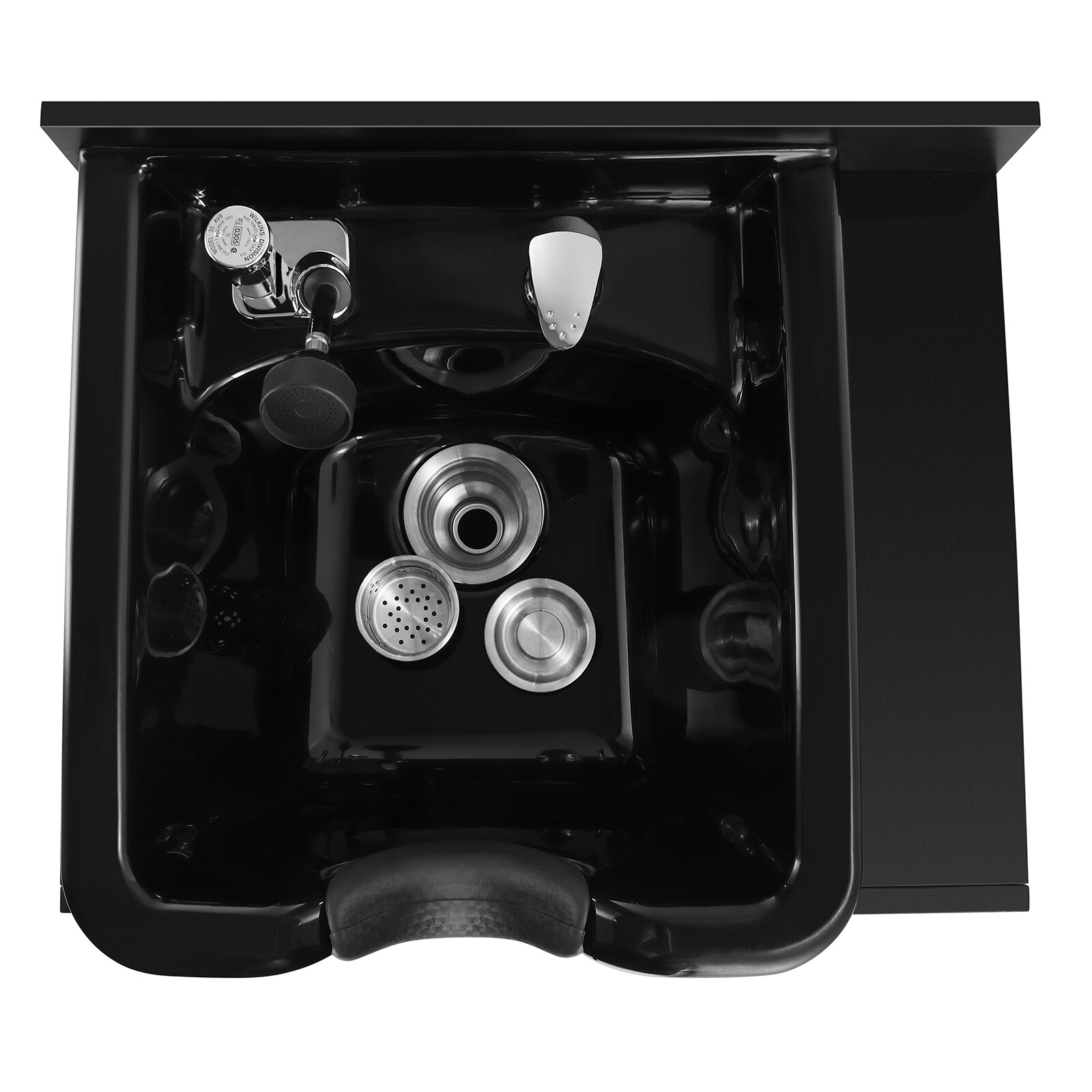 Backwash Shampoo Station Bowl Sink,Reclining Barber Chair,Salon Beauty Equipment