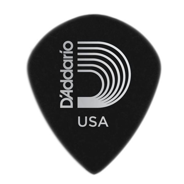 D'Addario Black Ice Guitar Picks, 10 pack, Extra-Heavy, 3DBK7-10