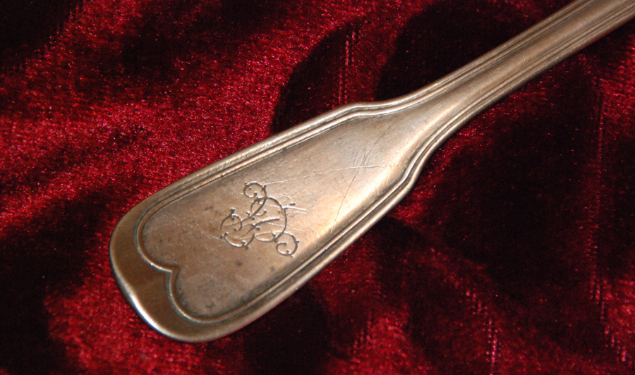Silver Vintage Spoon Original about 1900's