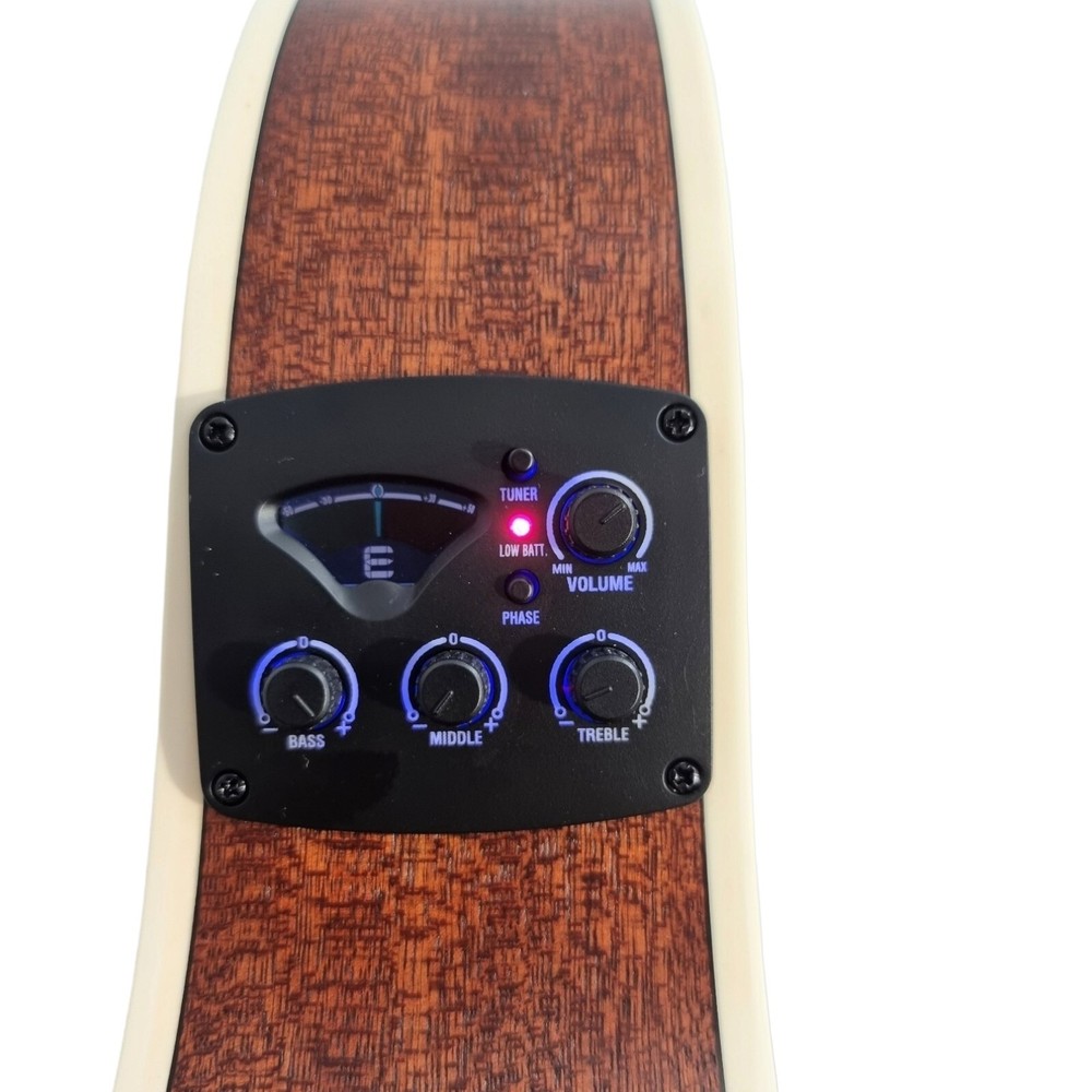 Haze Matte C551BCEQSM Solid Top Thin Body Arched Back Classical Guitar