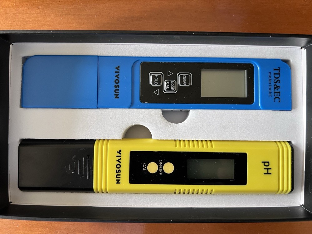 Tested PH meter And TDS Meter combo