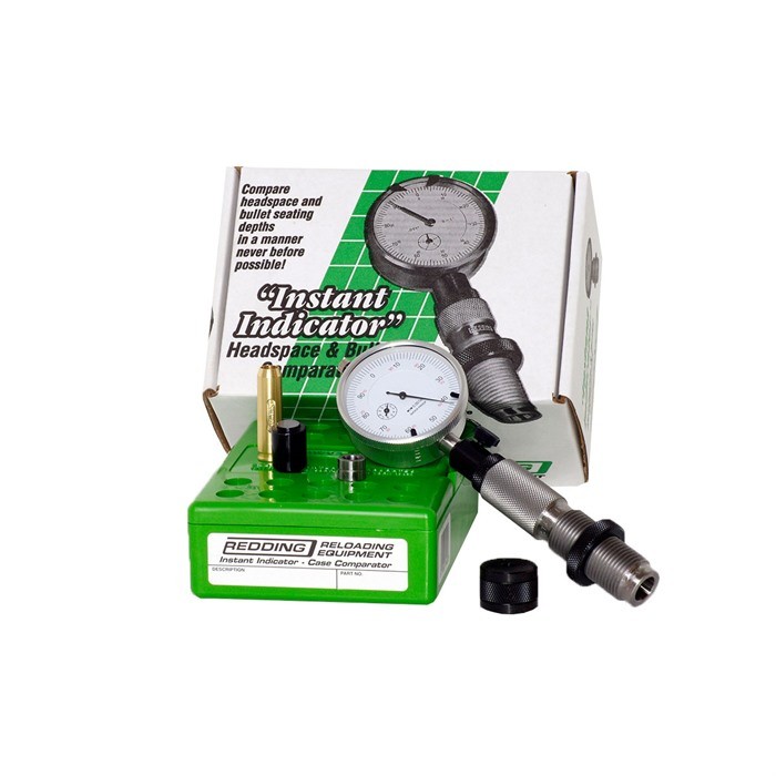 Redding Instant Indicator Headspace and Bullet Comparator With Dial Indicator