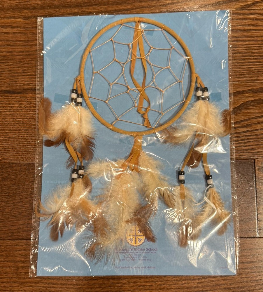 Dreamcatcher with Feathers & beads