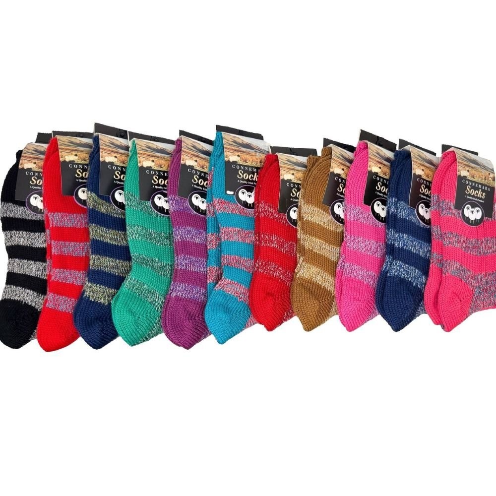Connemara Stripe Socks