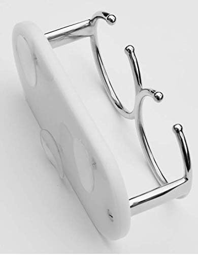 Stainless Double Ring Drink Holder with Mounting Suction Cups
