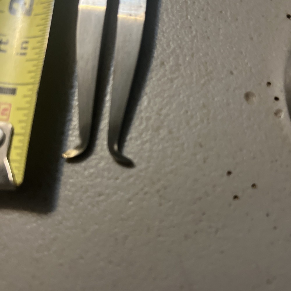 Alvin Spring Type Caliper & Divider 6" Set. Solid Nut ,Flat Legs West Germany