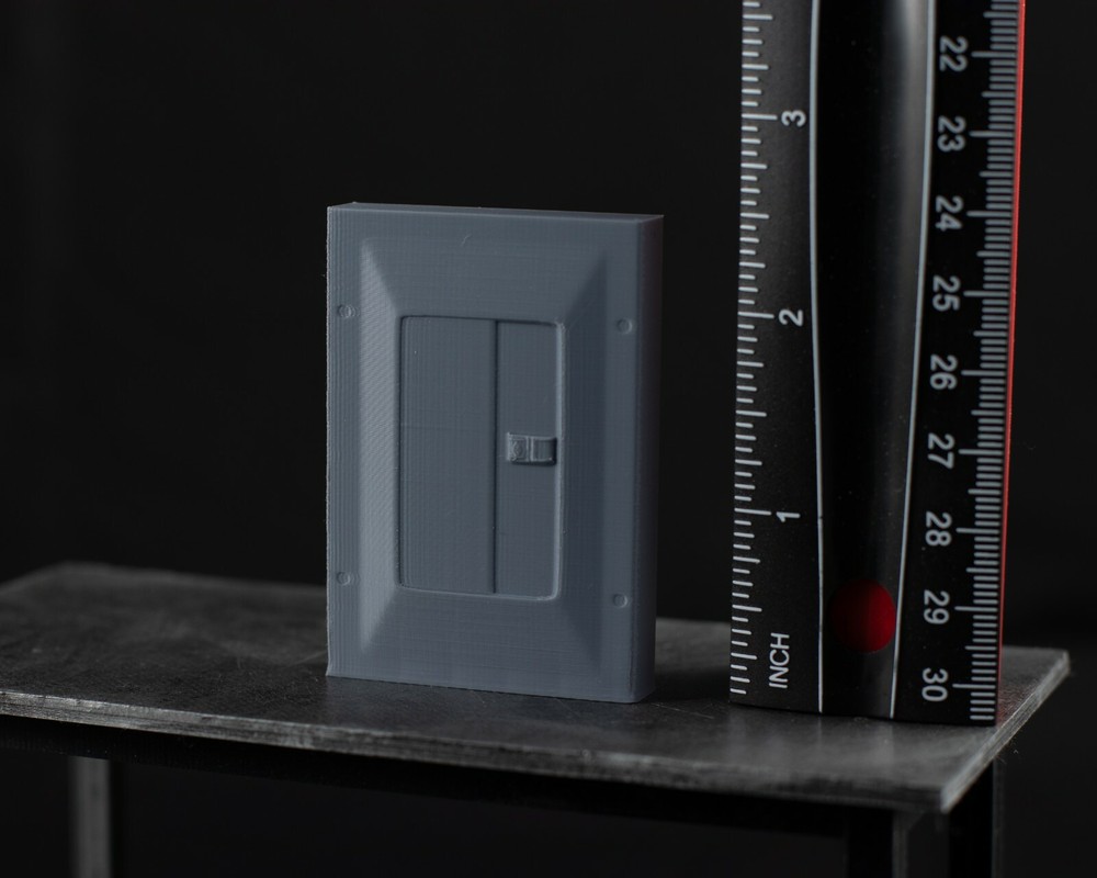 Electrical Breaker Box Miniature Diorama PROP ONLY for Action Figures Scale