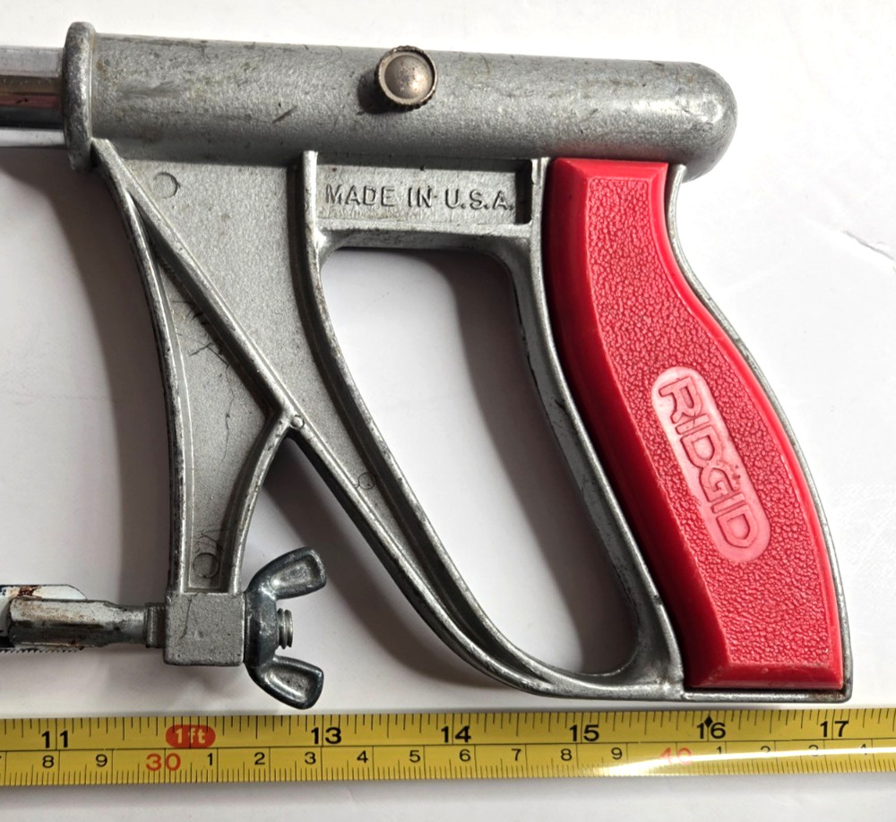 Vintage Rigid Hacksaw Approx 17" Overall