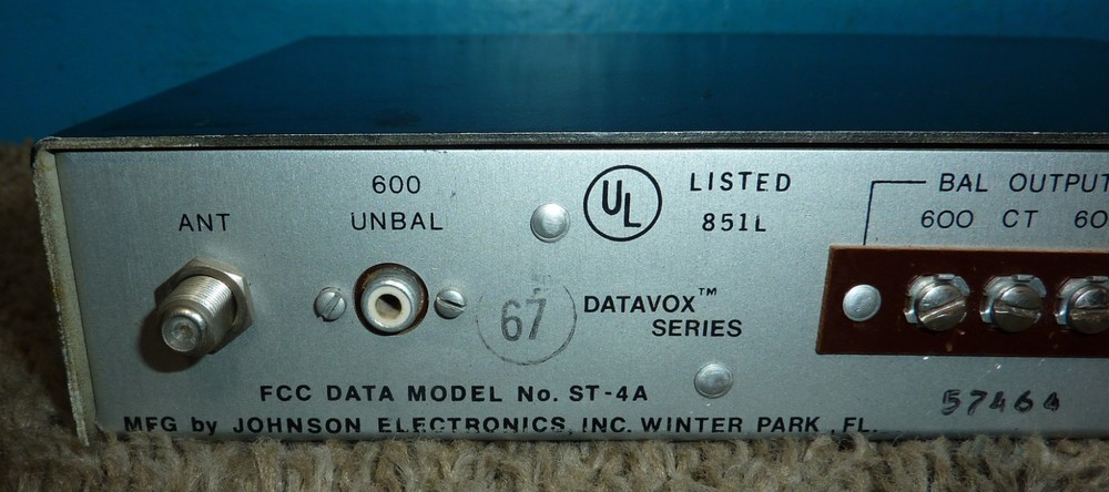 Muzak Model ST-4A SCA/Multiplex Tuner