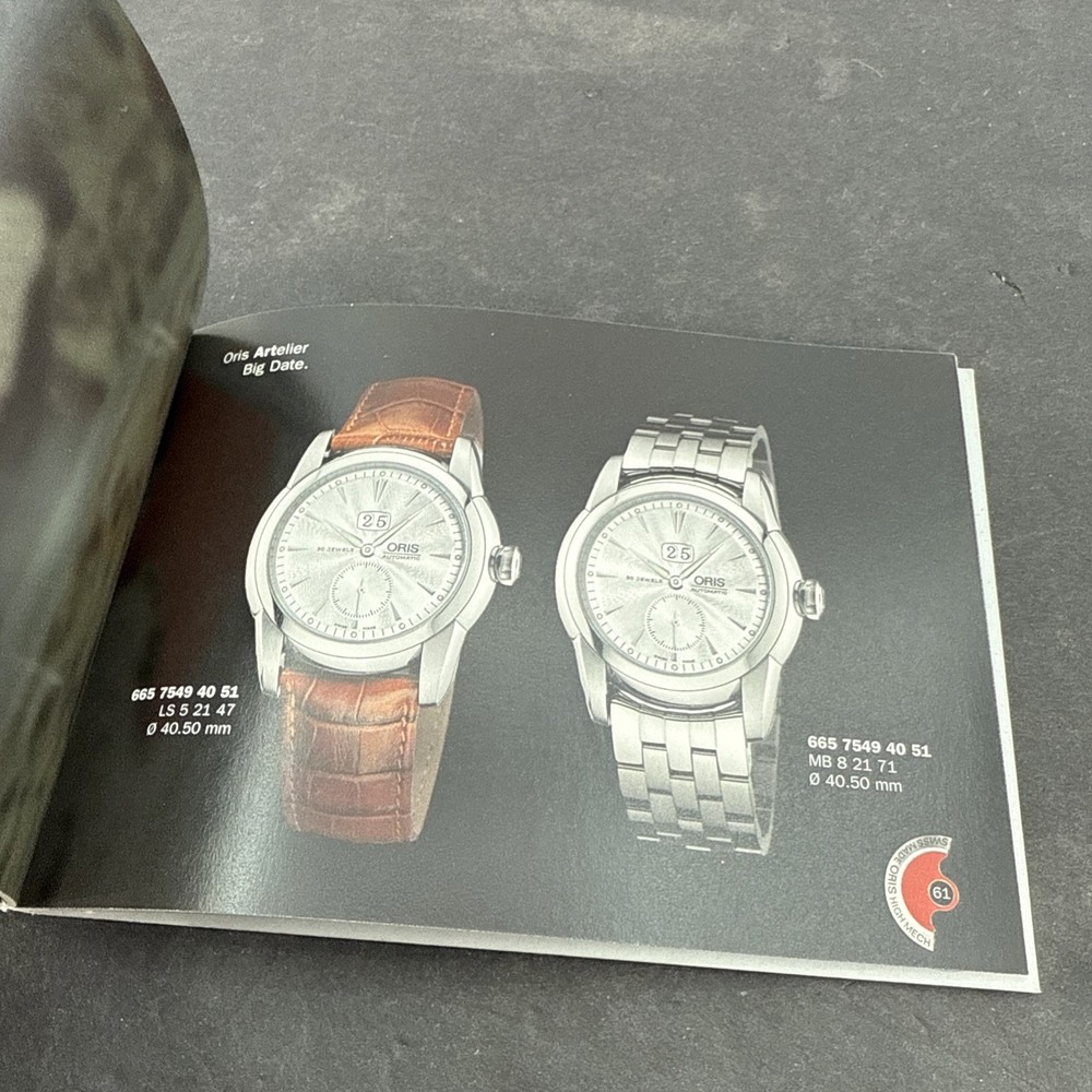 ORIS Catalog - Watch Collection 2003