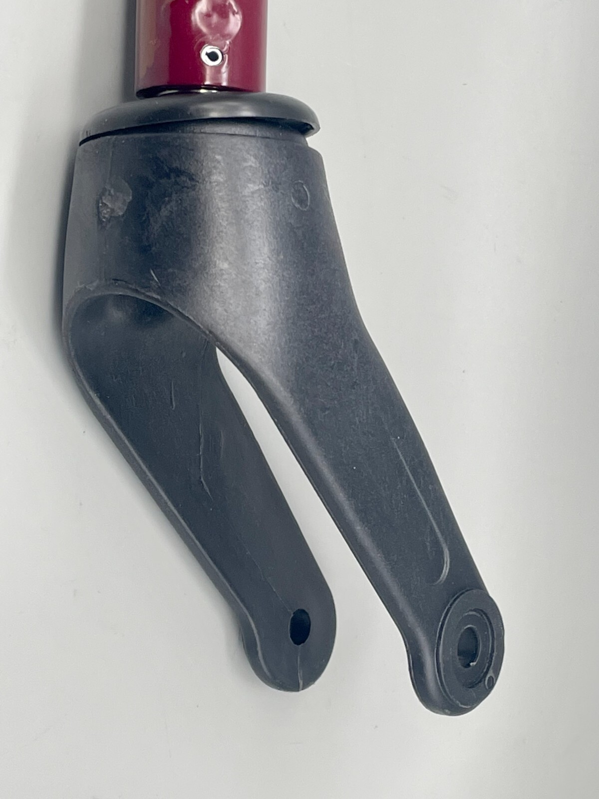 Front Wheel Fork Assembly LEFT SIDE, Medline Steel Rolling Walker Rollator Parts