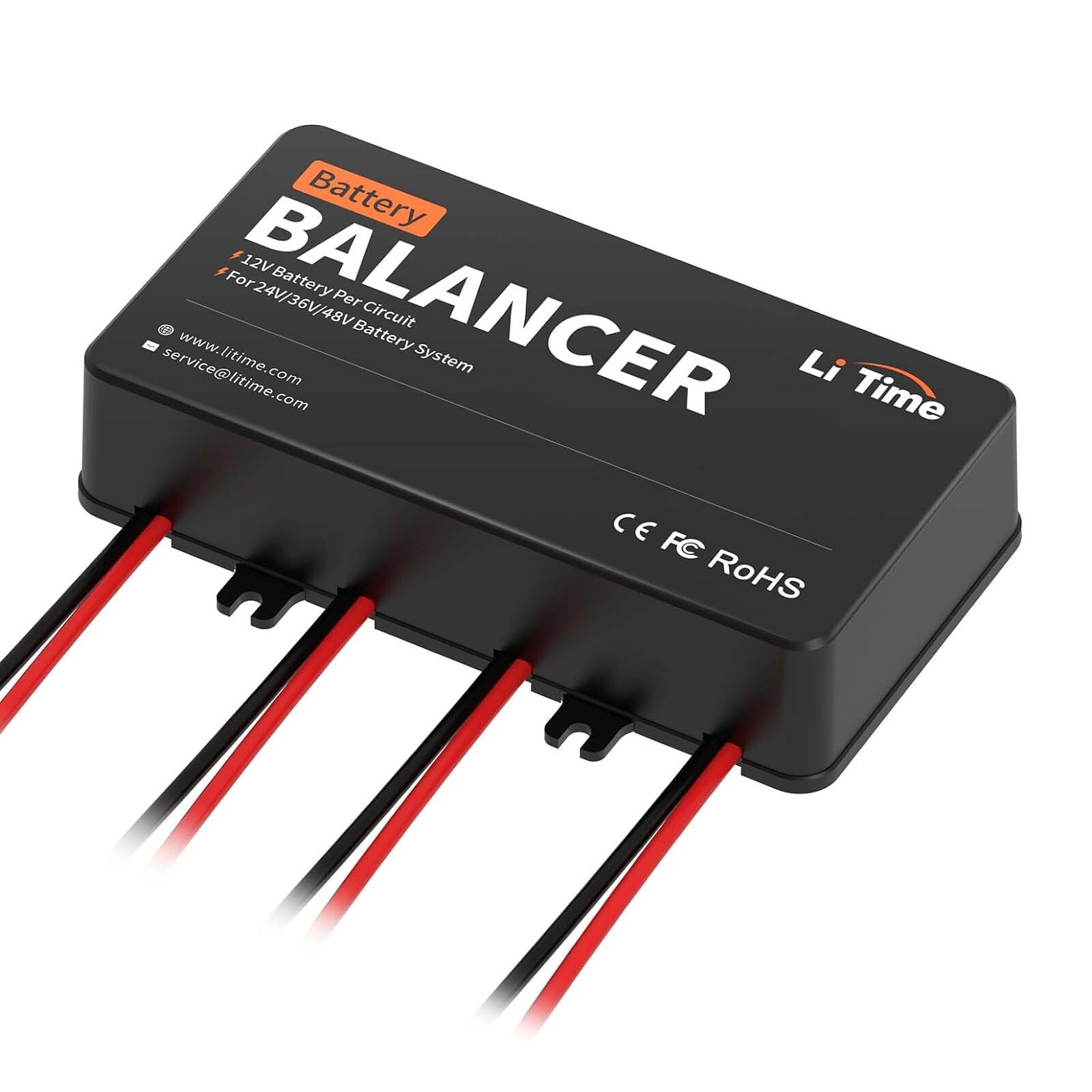 LiTime Battery Equalizer Balancer for 24V/36V/48V Lead Acid Lithium Battery Bank
