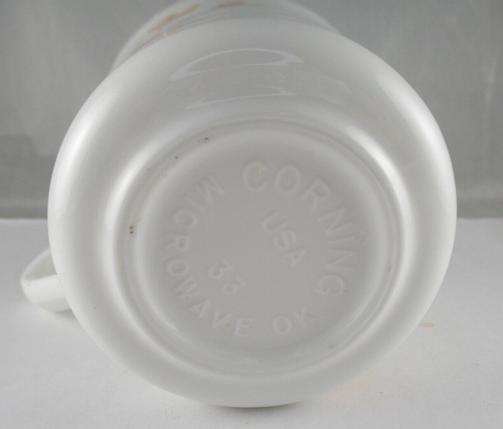 CORELL CUPS CORNING PEACH FLORAL