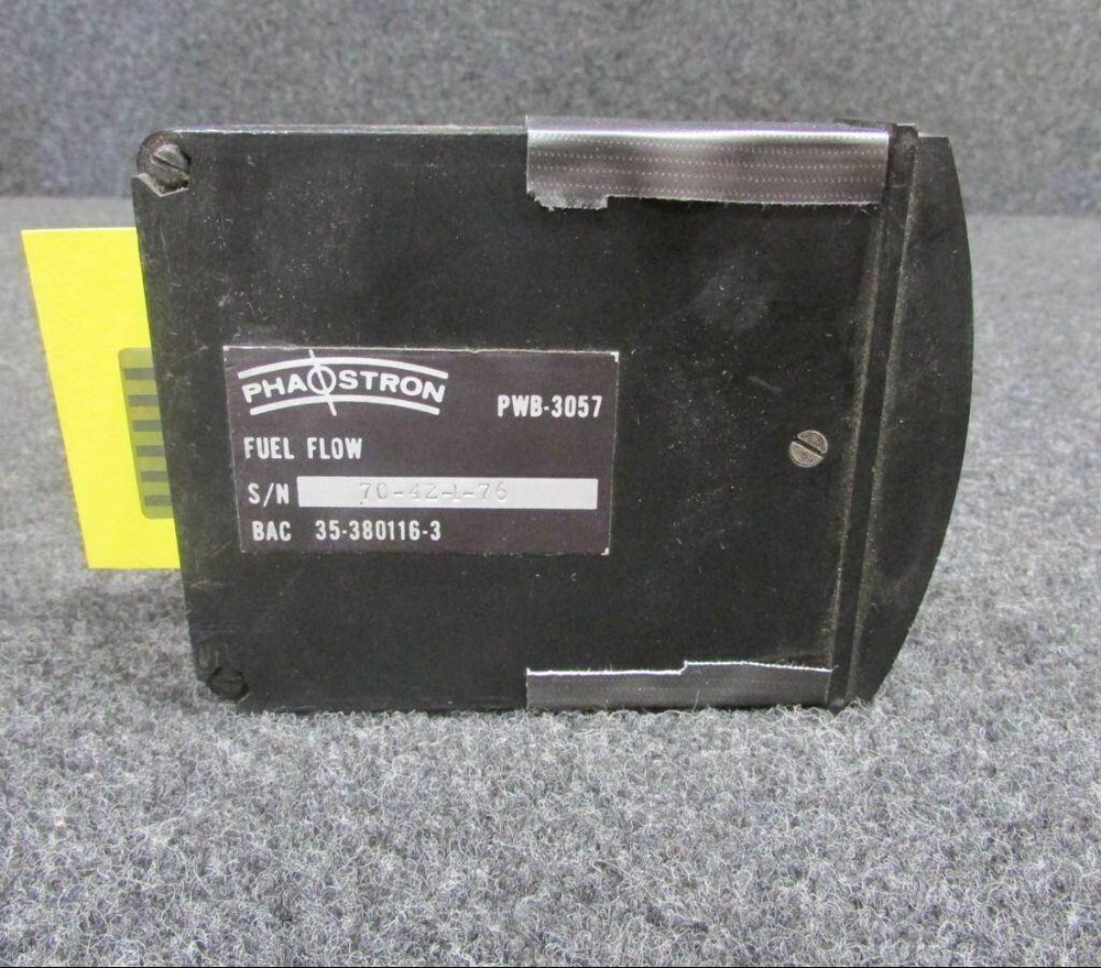 PWB-3057 Phaostron Fuel Flow Indicator