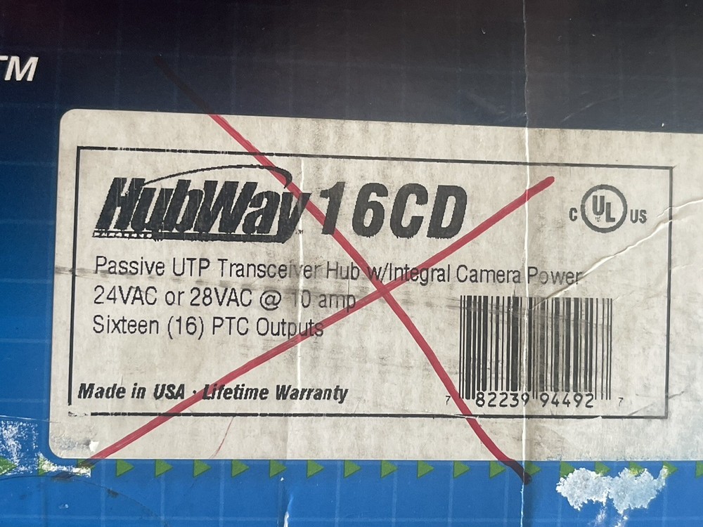 Altronix Hubway 16 Cd