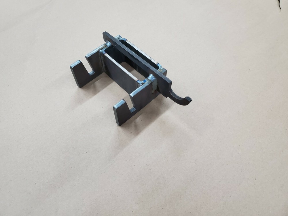AR500 Angled Target Hanger hook for 2x4 Topper