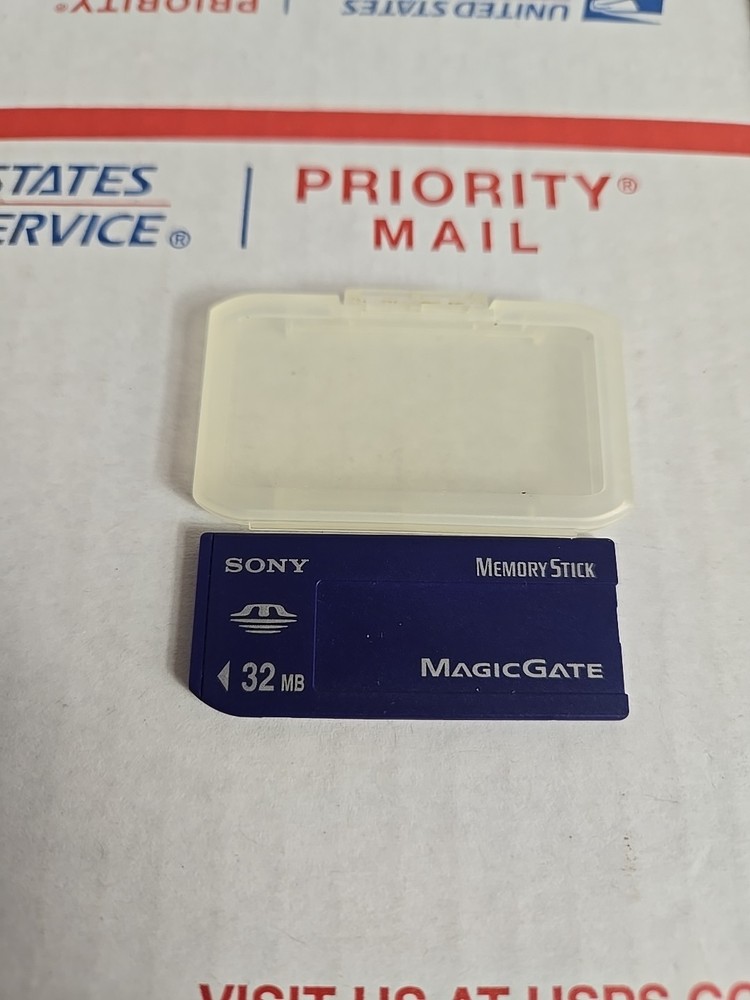 Sony Genuine Memory Stick 32MB MEGABYTE MSH-32 Magic Gate Camera Memory Card