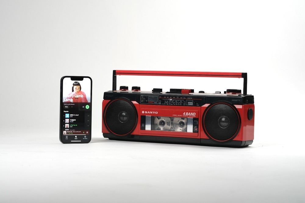 NINMLab ninm lab IT’S REAL Bluetooth Speaker + Cassette Player Combo