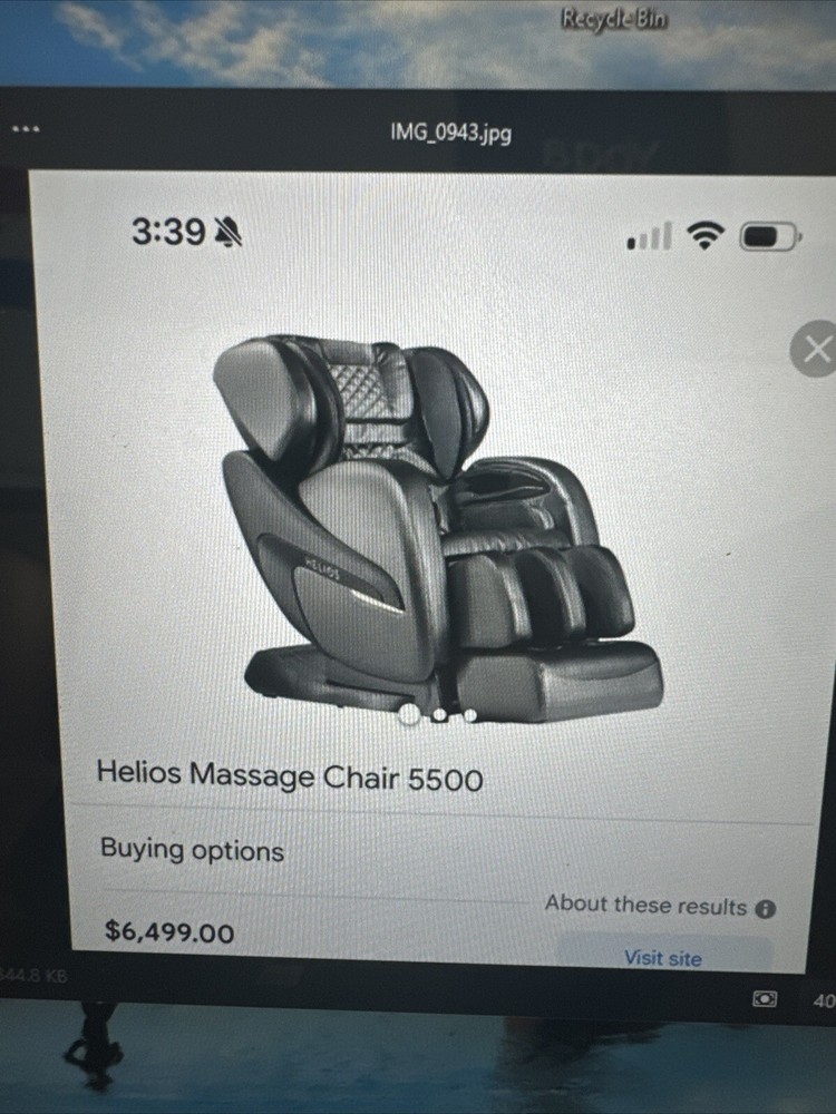 Helios 5500 Massage Chairs!
