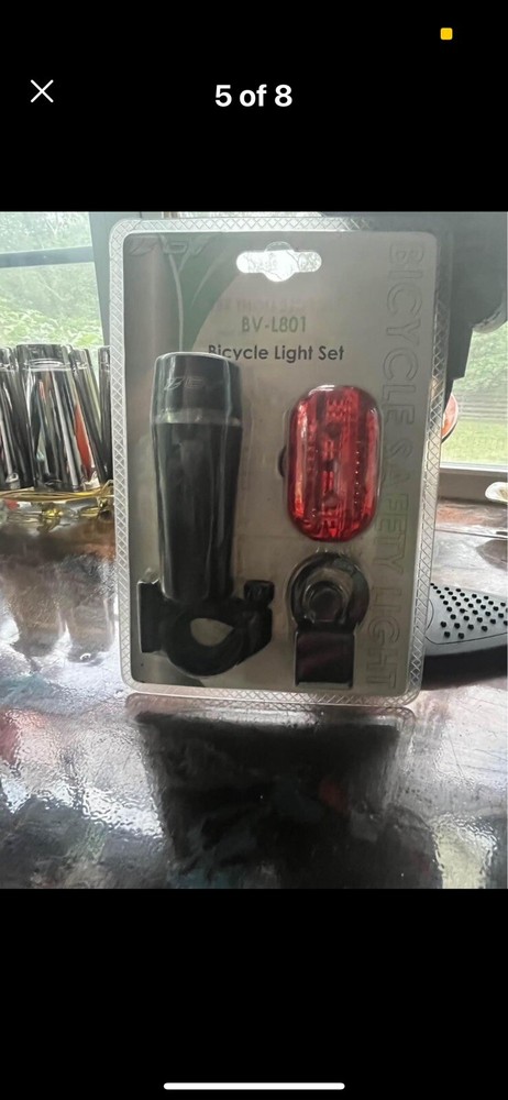 Bicycle Light And Hand Pump