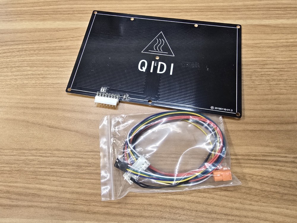 Heated Bed PCB And Cable - Qidi Tech 1 - 3D Printer - new condition