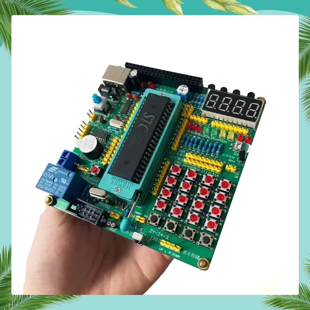 Basic Starter Kit 51/52 MCU Demo Board Development Board Soldering Practice K...