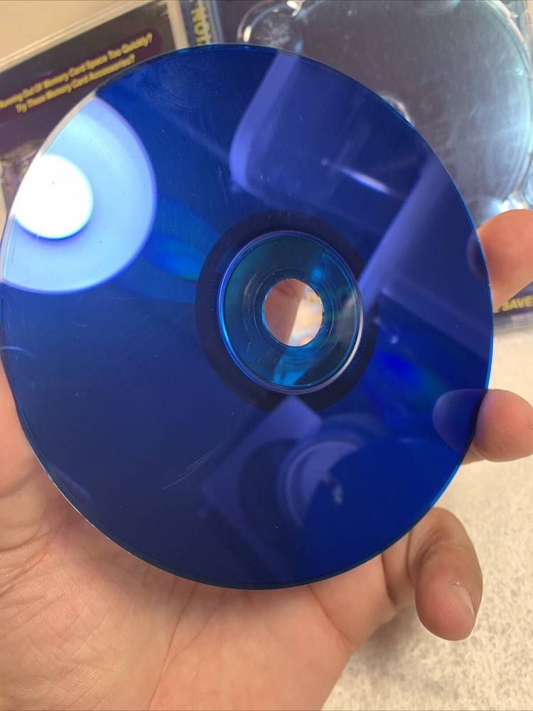 Mega Memory 16MB Memory Manager (Playstation 2, PS2) Case Manual & Disc - Tested