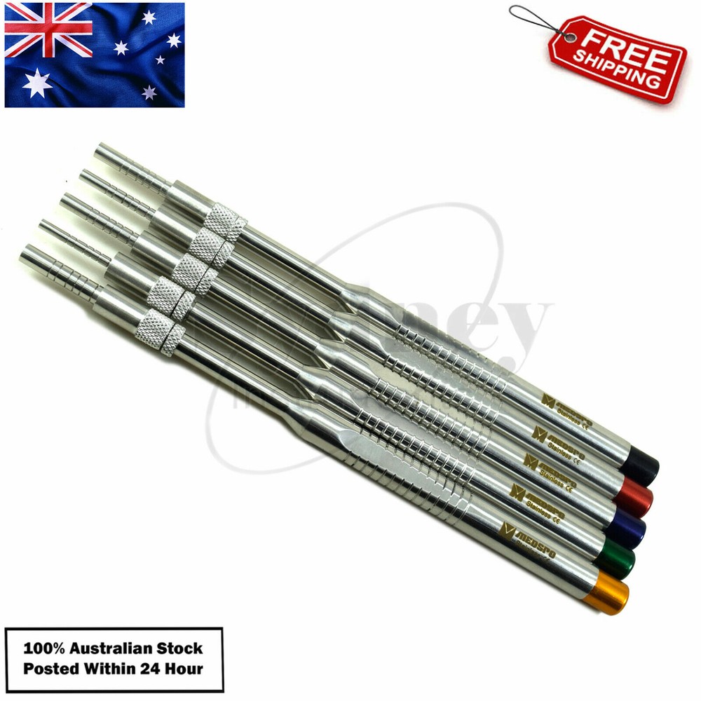 Osteotomes Offset Concave Tip Sinus Floor Elevation Straight & Curved Lab