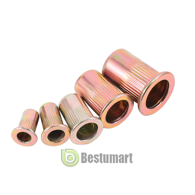 120pcs Rivet Nut Kit Rivnut Gun Nut Setter Thread Setting Nutsert Tool Metri+Box