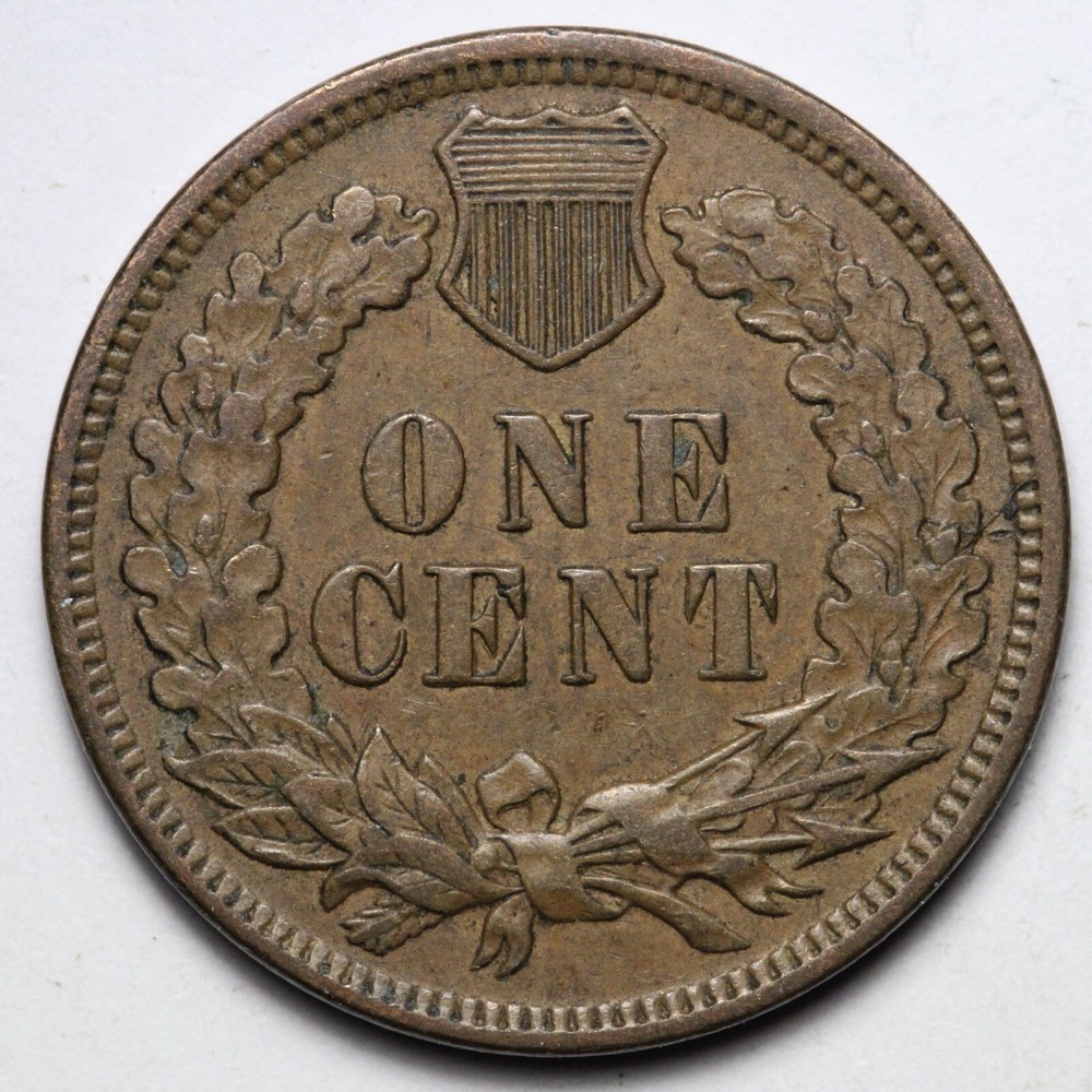 1906 Indian Head Cent Penny AU+ E184 T