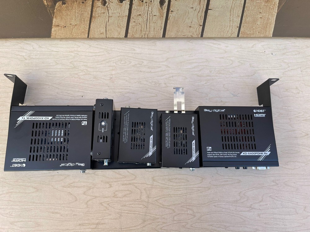 Key Digital KD-BKTCHPN Rack Mount Bracket with Extra Equipment