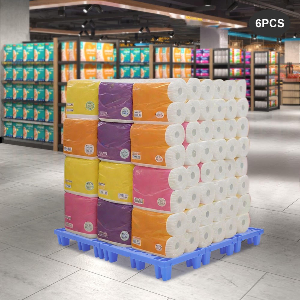 Plastic Floor Pallet Blue PP Pallets Lightweight Plastic Pallets USA