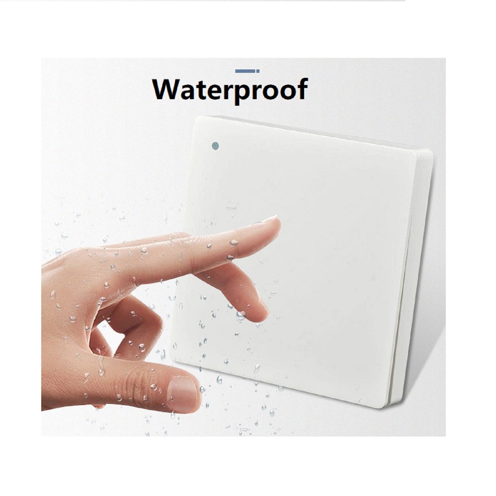 433MHz Wireless Remote Kinetic Self-Powered Wall Light Switch Remote Control