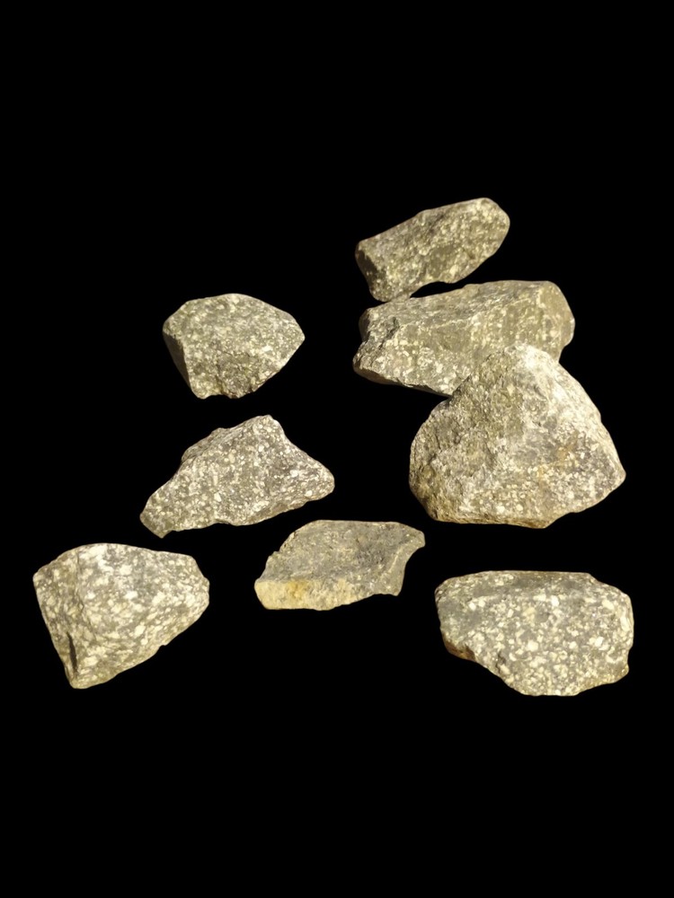 Raw Diorite Igneous Rock Specimen, 2.75" x 1.75" approximately - Multiple Rocks