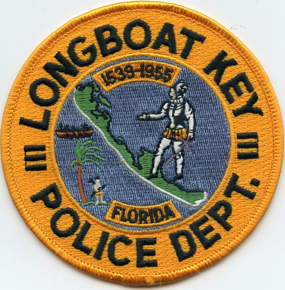 LONGBOAT KEY FLORIDA FL POLICE PATCH