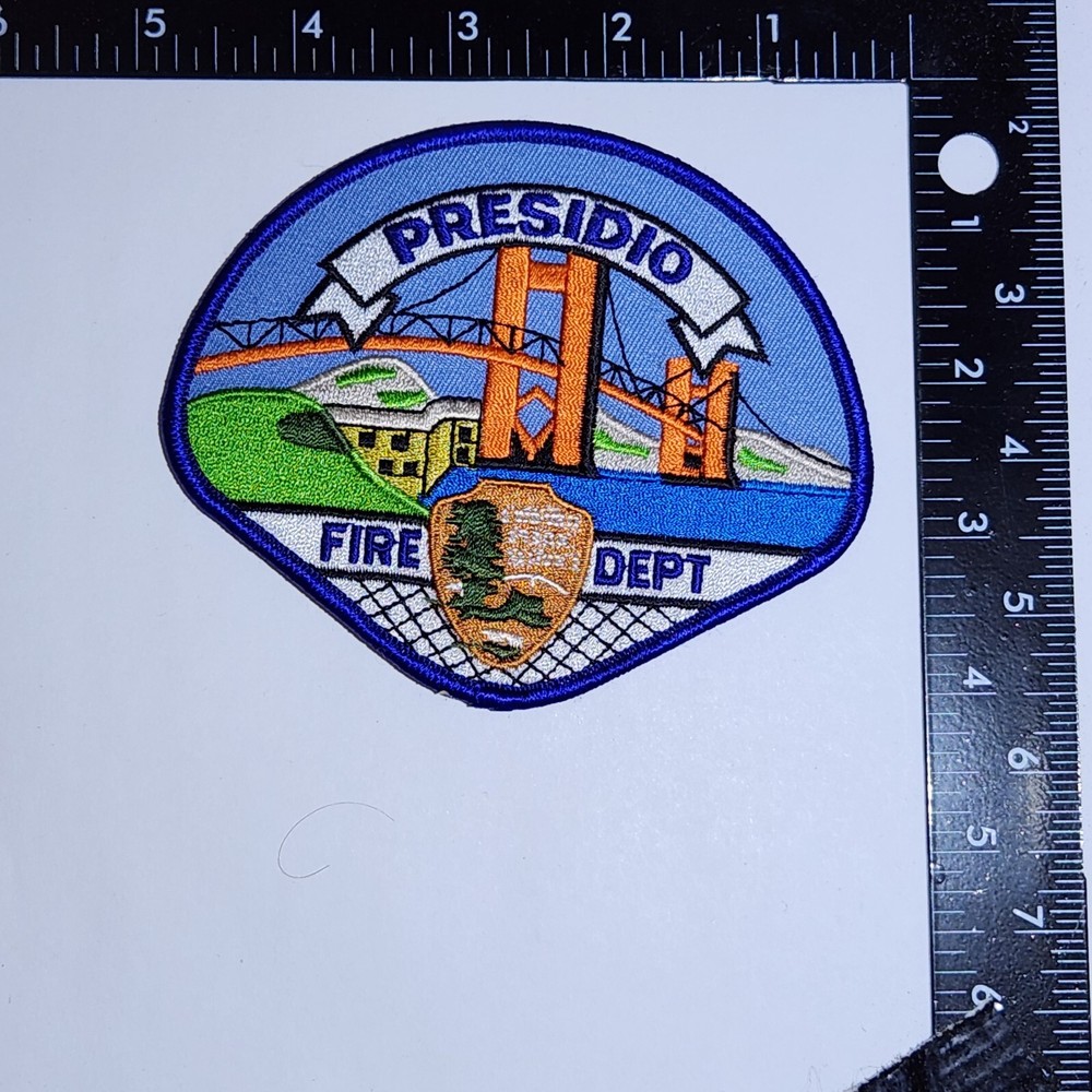 Presidio Fire Department Patch. Great Condition!