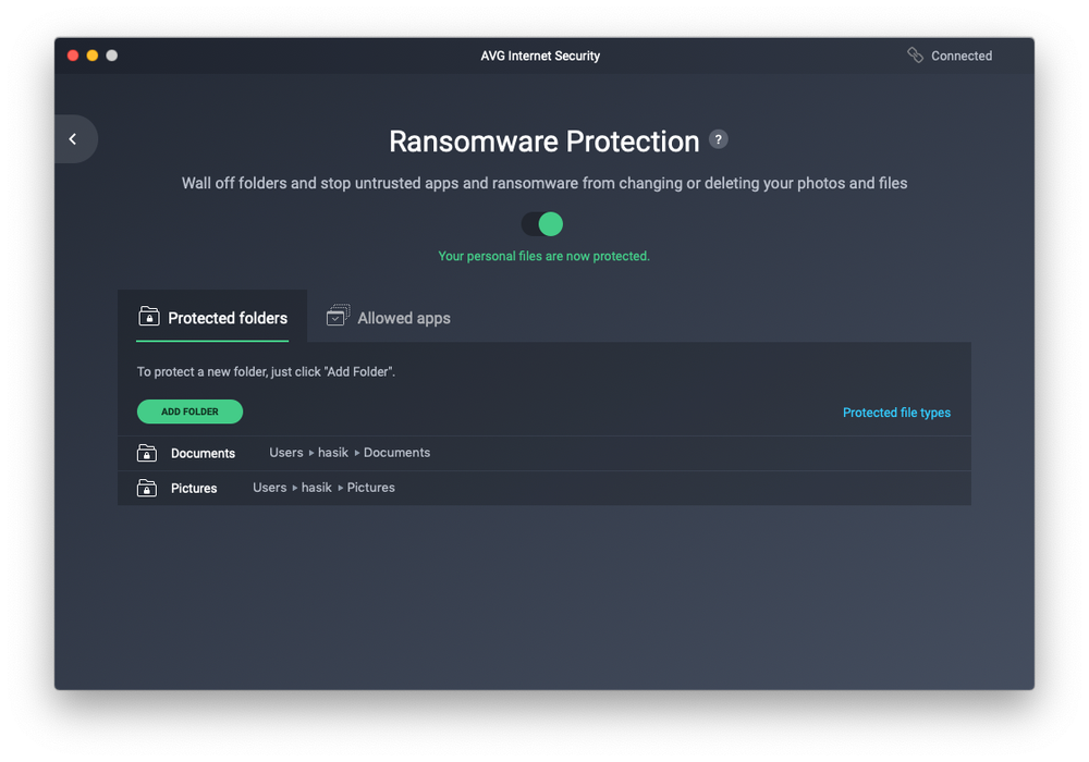 AVG Internet Security Antivirus 2024 - 1 Device 1 Year Win Mac iOS Same Day Key