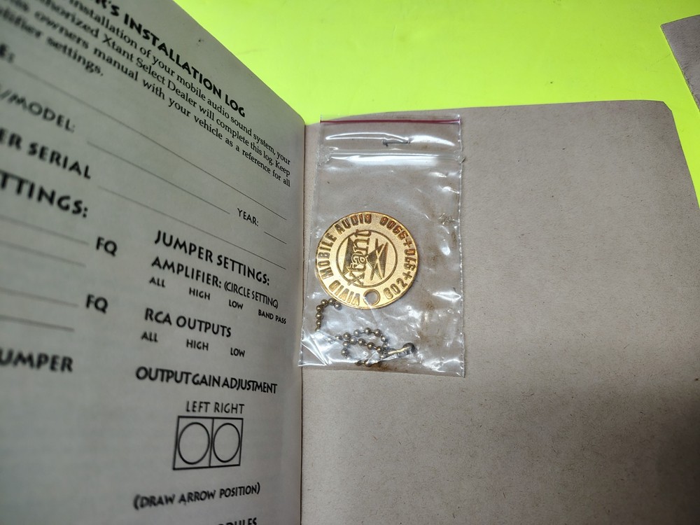 Xtant Crossover/Frequency Accessory Kit