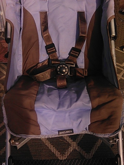 MACLAREN Quest Single Stroller Lightweight Foldable Brown/Blue