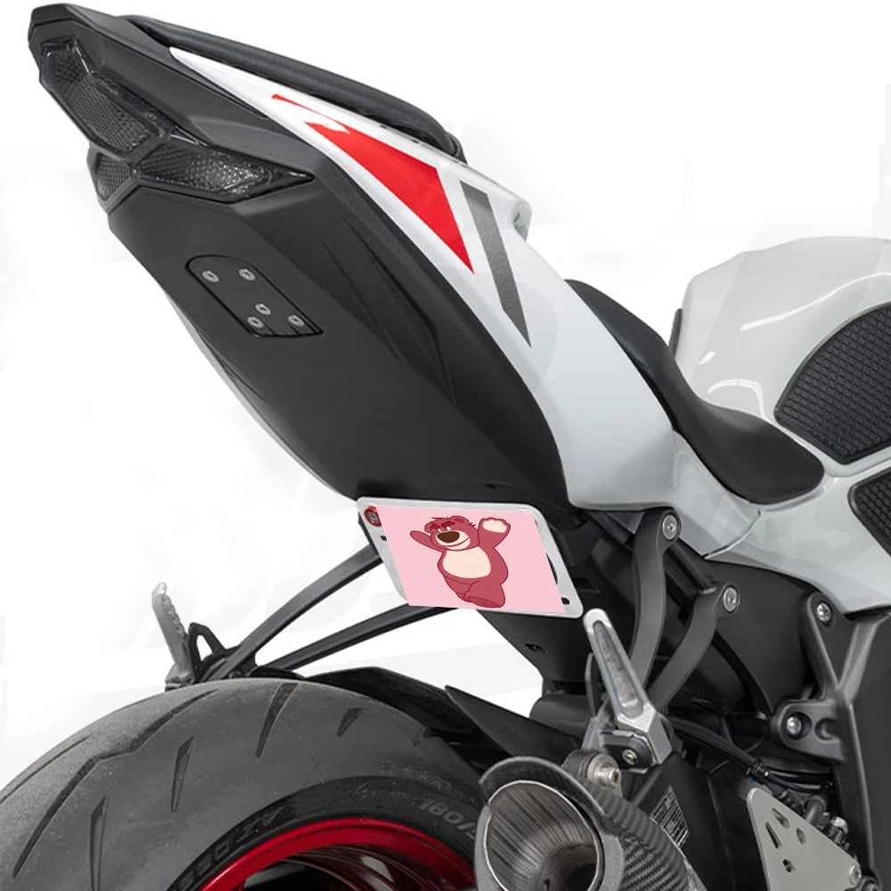 For ZX-6R 636 2024 License Plate Holder LOW-MOUNT FENDER ELIMINATOR BRACKET ZX6R