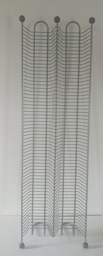 CD Steel Silver 120  CD Rack Tower