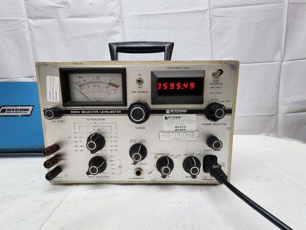 Rycom Instruments Inc. 6021A Selective Levelmeter