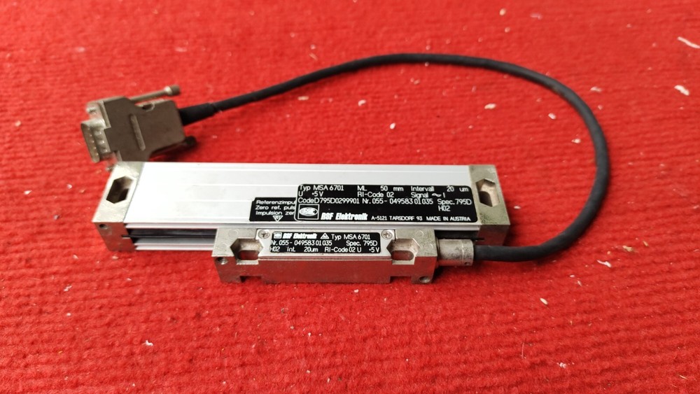 P:VT11 RSF ELEKTRONIK MSA 6701 Linear Encoder ML 50mm. Interval 20um.