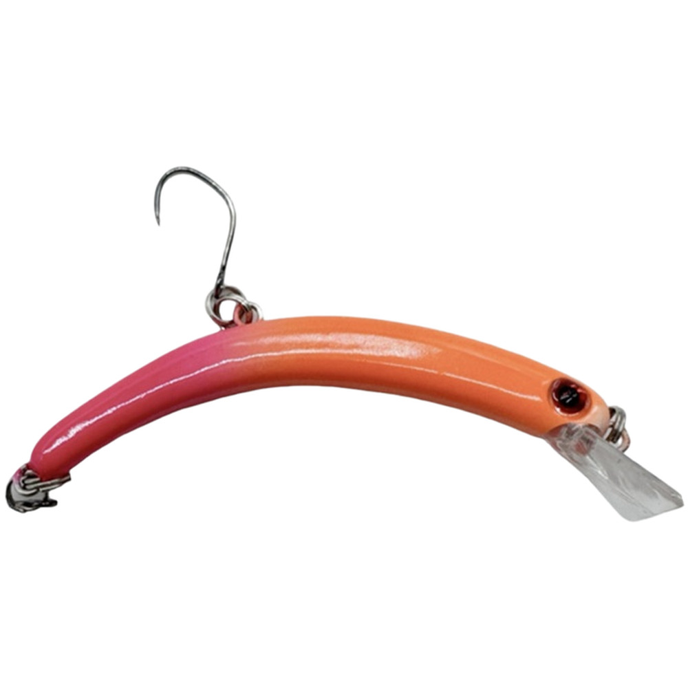Curved Minnow Lure Hard Bait Precision Casting Versatile Depth Control